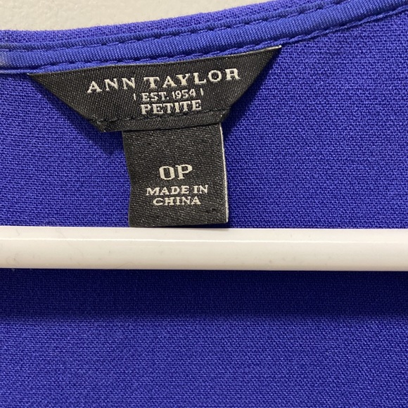 Ann Taylor Purple Eyelet Dress - Picture 5 of 6